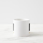 Eenvoudig  Bedrijf Logo Espresso Kop (Voorkant)