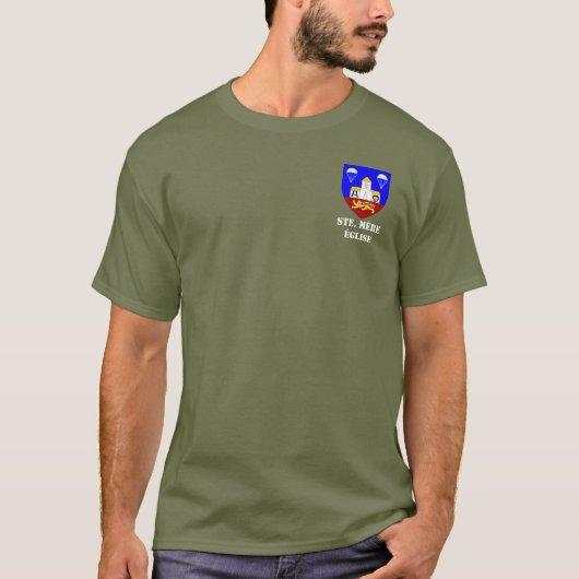 EENVOUDIG BEDRIJF STE MERE EGLISE T-SHIRT (Voorkant)