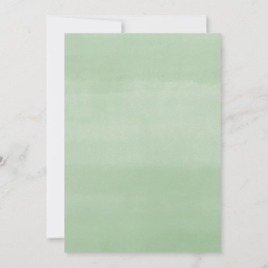 Eenvoudig bedrijfsfeestdag groen rood goud kaart (Achterkant)