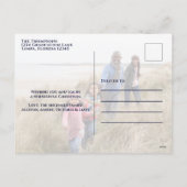 Eenvoudig beeld van kerstcadeautjes feestdagenkaart (Achterkant)