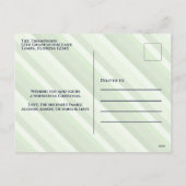 Eenvoudig beeld van kerstcadeautjes feestdagenkaart (Achterkant)