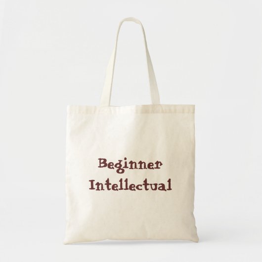 Eenvoudig beginnersintellectueel citaat Kinder Tote Bag (Voorkant)