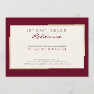 Eenvoudig begrafenisplechtig bruiloft kaart