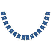 Eenvoudig beige en blauw  Afstuderen Vlaggetjes (Alle)