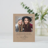 Eenvoudig, ben je mijn Bridesmaid foto? (Staand voorkant)