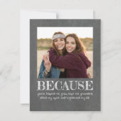 Eenvoudig, ben je mijn Bridesmaid foto? (Voorkant)