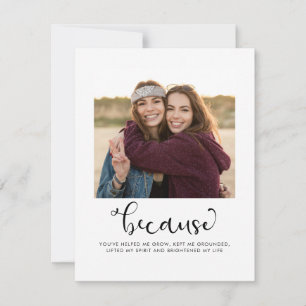 Eenvoudig, ben je mijn Bridesmaid foto?