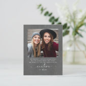 Eenvoudig, ben je mijn Bridesmaid foto? (Staand voorkant)