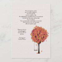 Eenvoudig Bereavement - Hartelijk dank