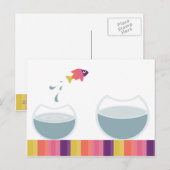 Eenvoudig bericht weergeven briefkaart (Voorkant / Achterkant)