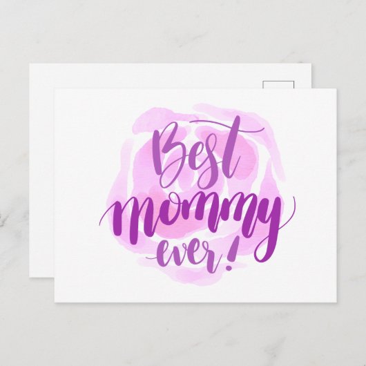 Eenvoudig beste Moederdag | BRIEFKAART (Voorkant / Achterkant)