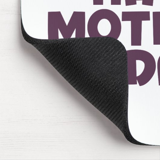 Eenvoudig beste Moederdag | Mousepad Muismat (Hoek)