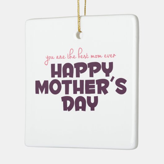 Eenvoudig beste Moederdag | ORNAMENT (Links)