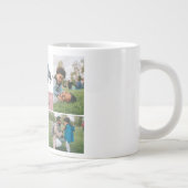 Eenvoudig Beste Pap Ooit Vaders Dag Pap 4 foto Grote Koffiekop (Rechts)