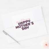 Eenvoudig beste Sticker voor mama ooit (Envelop)