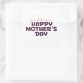 Eenvoudig beste Sticker voor mama ooit (Tas)