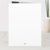 Eenvoudig beste vader ooit Eenvoudige Fotovaders D Kaart (Achterkant)