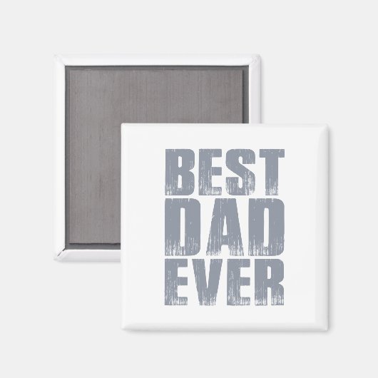 Eenvoudig beste vader ooit Vaderdag | Magneet (Voorkant / Achterkant)