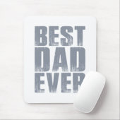 Eenvoudig beste vader ooit Vaderdag | MUISMAT (Met muis)