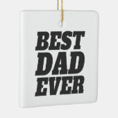 Eenvoudig beste vader ooit Vaderdag | ORNAMENT (Rechts)