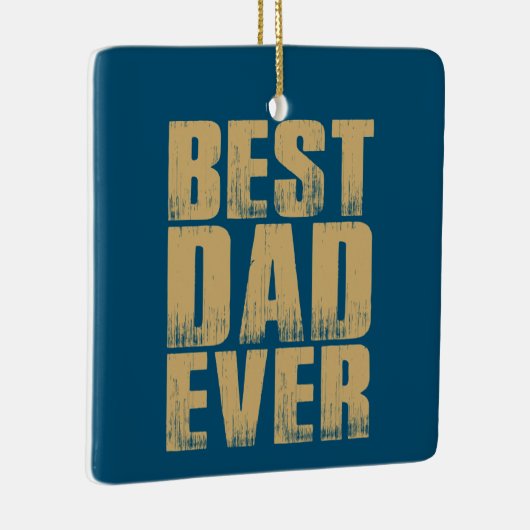 Eenvoudig beste vader ooit Vaderdag | ORNAMENT (Rechts)