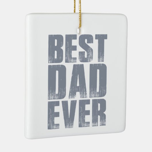 Eenvoudig beste vader ooit Vaderdag | ORNAMENT (Rechts)