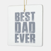 Eenvoudig beste vader ooit Vaderdag | ORNAMENT (Links)