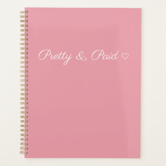 Eenvoudig  & Betaald met Heart Planner (Voorkant)