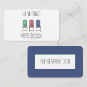 Eenvoudig bewegende aankondiging kleurrijke minima (Voorkant / Achterkant)