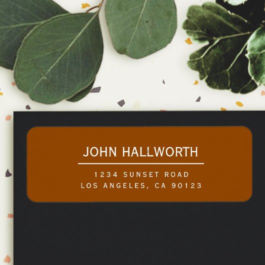 Eenvoudig bewerkbaar rendement etiket