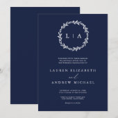 Eenvoudig bijtend marinesultaat kaart (Voorkant / Achterkant)