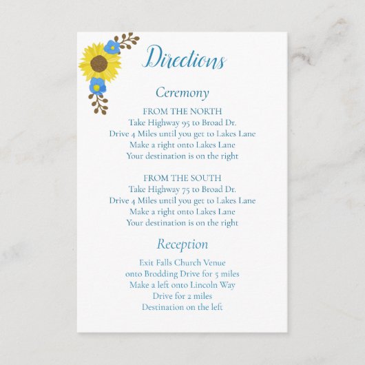 Eenvoudig bijtende zonnebloempitten informatiekaartje (Voorkant)