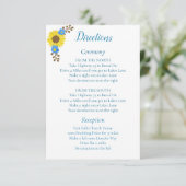 Eenvoudig bijtende zonnebloempitten informatiekaartje (Staand voorkant)