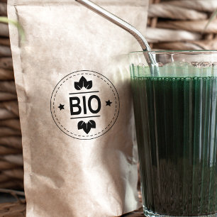 Eenvoudig bioproduct, milieuvriendelijk rubberstempel