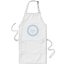 EENVOUDIG BLAUW BEDRIJFSMERK LOGO ROUND CIRCLE