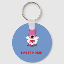 EENVOUDIG BLAUW GENOME SWEET HOME MAGNET