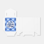 Eenvoudig blauw Happy Vaderdag | Favoriete vak Bedankdoosjes (Uitgevouwen)