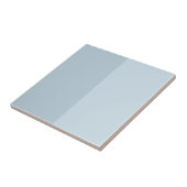 Eenvoudig blauw ontwerp met twee knoppen tegeltje (Zijkant)