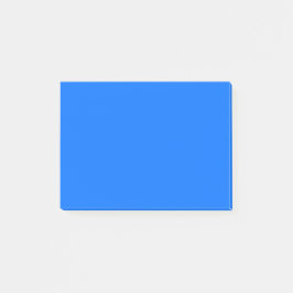 Eenvoudig blauw post-it® notes