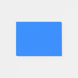 Eenvoudig blauw post-it® notes