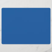 Eenvoudig Blauwe Weekschool (Achterkant)