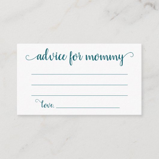 Eenvoudig Blauwgroen advies | Midnight Green Keeps Informatiekaartje (Voorkant)