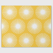 Eenvoudig bloemenvormig vormgeving van het patroon cadeaupapier (Vlak)