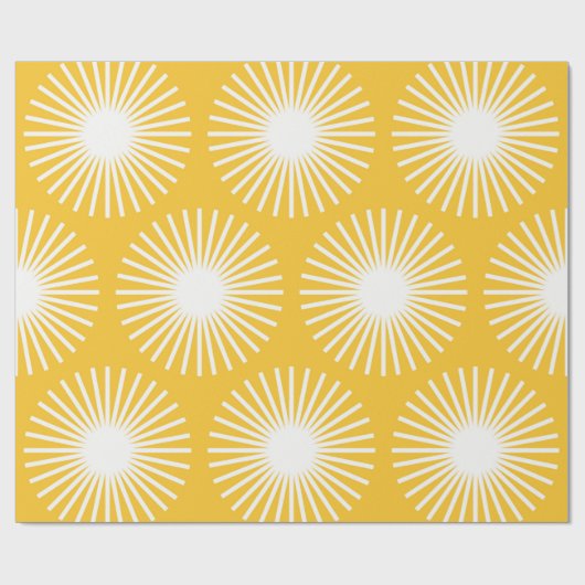 Eenvoudig bloemenvormig vormgeving van het patroon cadeaupapier (Vlak)