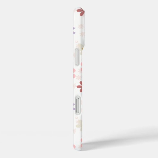 Eenvoudig bloempatroon Case-Mate iPhone case (Achterkant / Rechts)