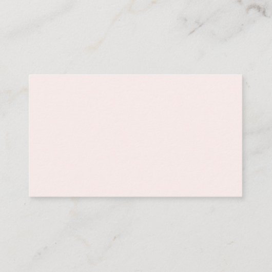 Eenvoudig Blush Pink Weddenschap | Online RSVP Informatiekaartje (Achterkant)
