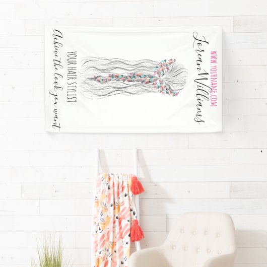 Eenvoudig Boho Bruidskapsel Stylist Romantische Bl Spandoek (Insitu)