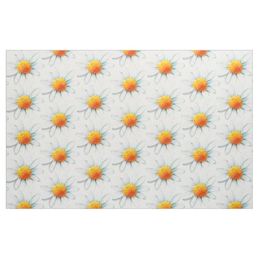 Eenvoudig Boho Daisy-patroon Stof (Fat Quarter)