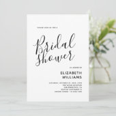 Eenvoudig Boho-minimalistisch Vrijgezellenfeest Kaart (Staand voorkant)