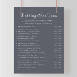 Eenvoudig Boho Wedding Shoe Game